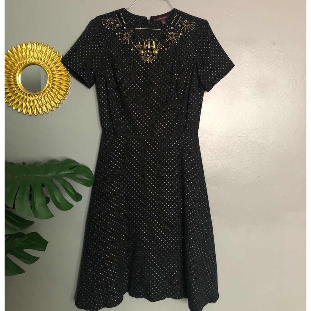 Marchesa Voyage Studded Dress